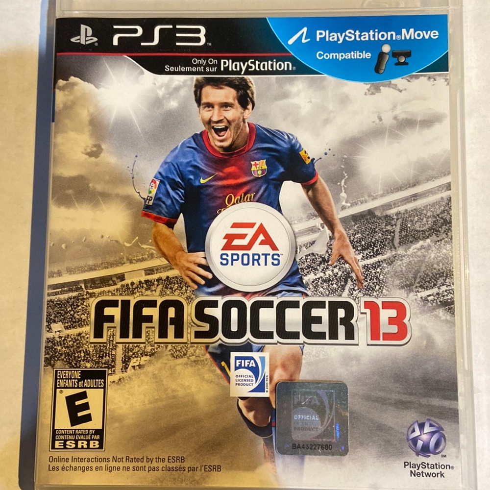 PS3 FIFA soccer 13
